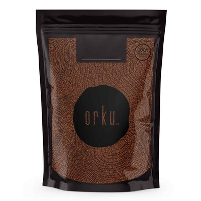Orku 100g Organic Brown Linseed Flaxseed Whole Grain Non GMO