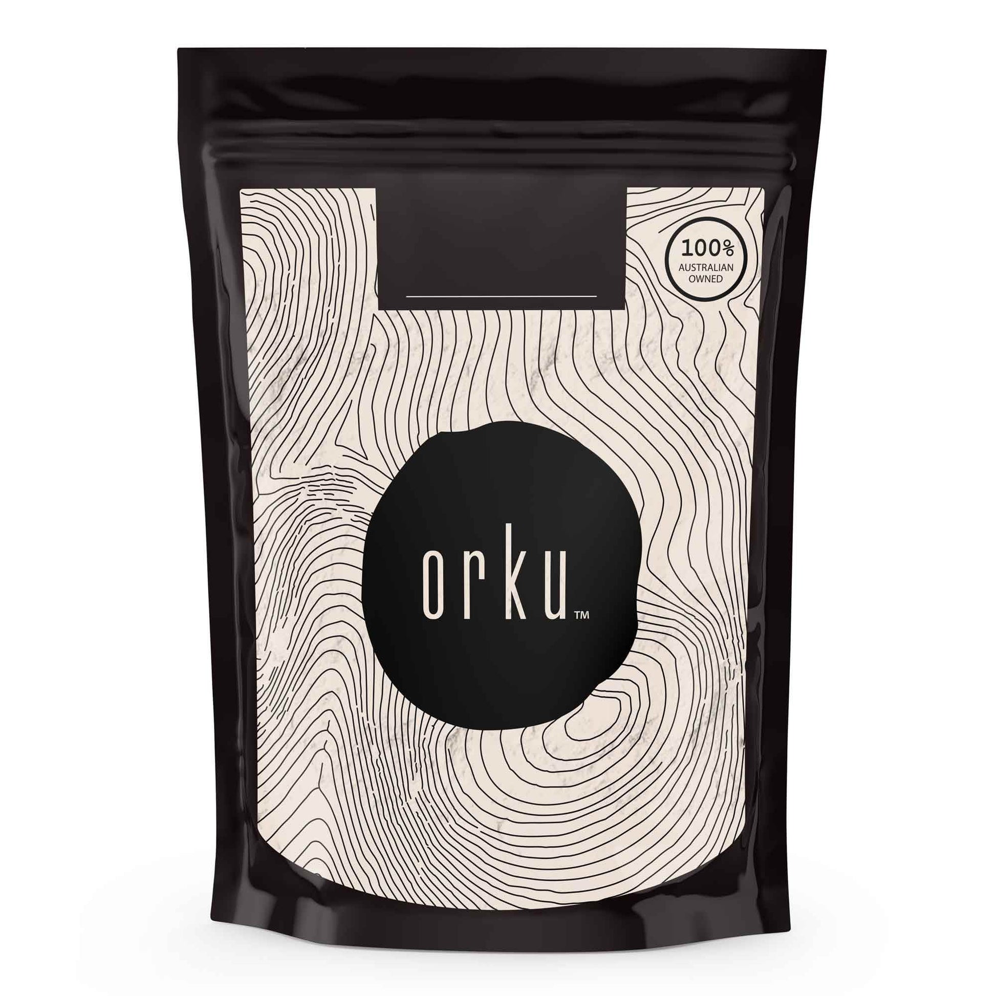 Orku 100g Whey Protein Isolate Powder WPI 90% Unflavoured Native Bag