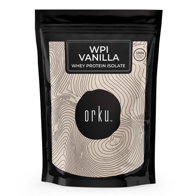 Orku 100g Whey Protein Isolate WPI Vanilla Powder