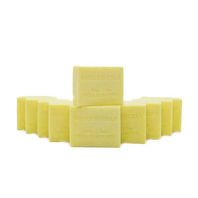 Orku 10x 100g Plant Oil Soap Honeysuckle Vegetable Bar Australian