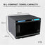 Orku 16L Electric Towel Warmer UV Cabinet Salon Spa Black