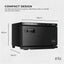 Orku 18L UV Disinfection Electric Towel Warmer Cabinet Salon Spa Black