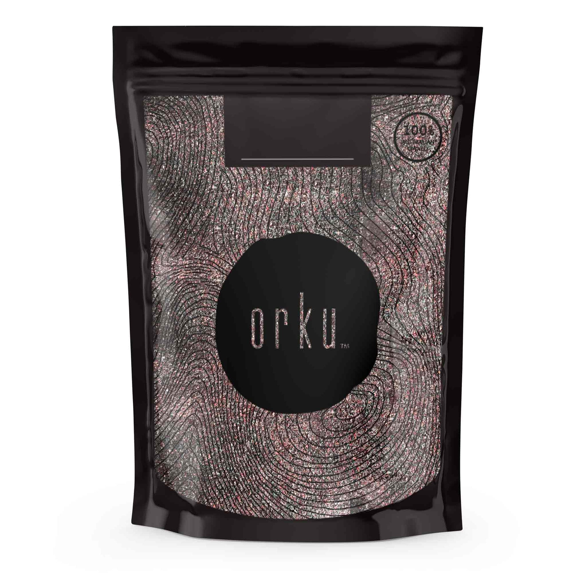 Orku 1Kg Fine Grain Black Salt Kala Namak Table Salt - Himalayan Sourced