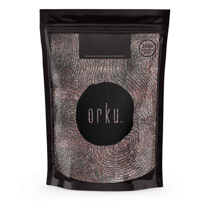 Orku 1Kg Fine Grain Black Salt Kala Namak Table Salt - Himalayan Sourced