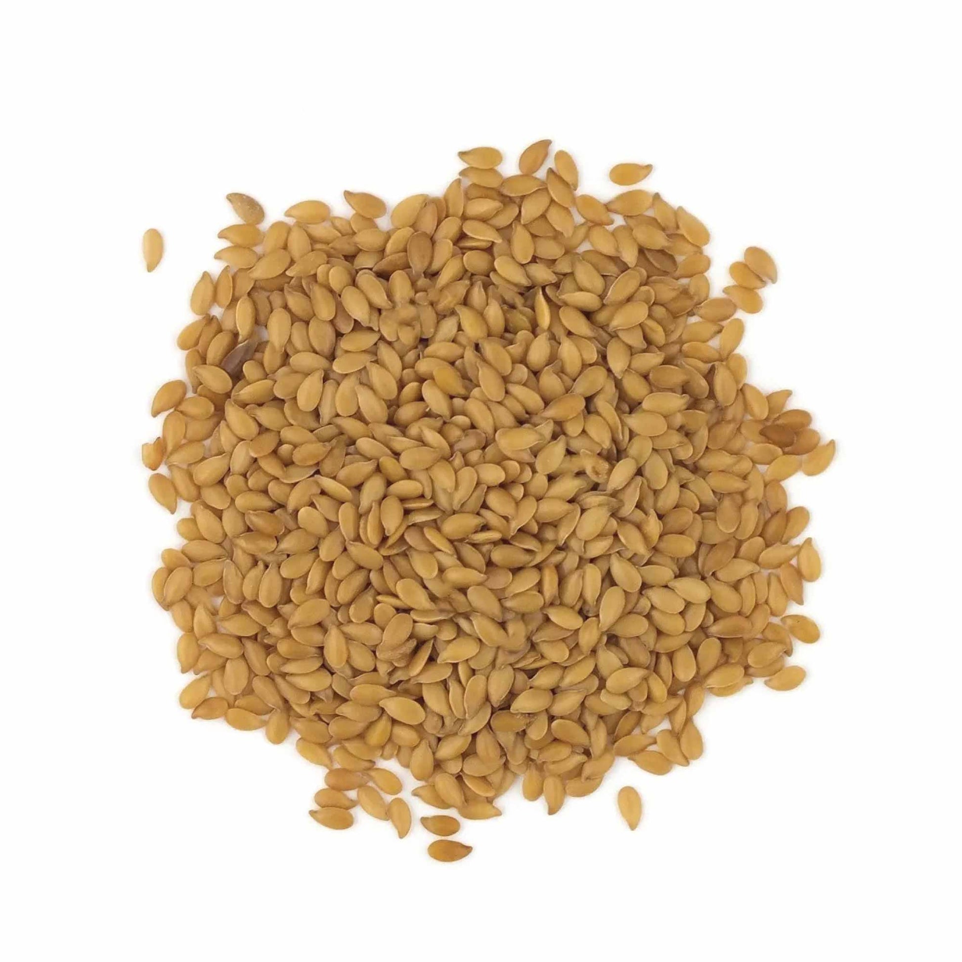 Orku 1Kg Organic Golden Linseed Flaxseed Whole Grain Non GMO