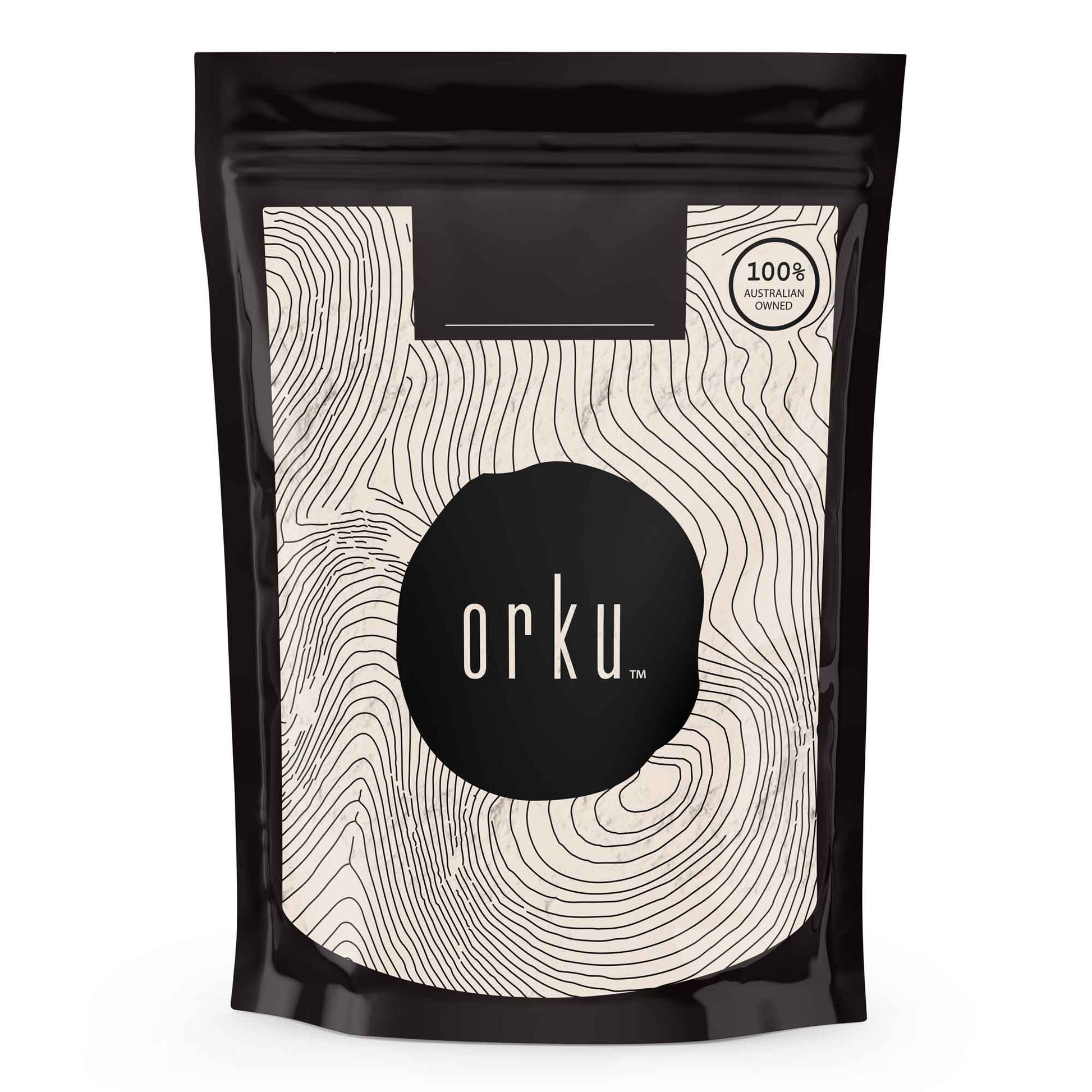 Orku 1Kg Whey Protein Isolate WPI Vanilla Powder