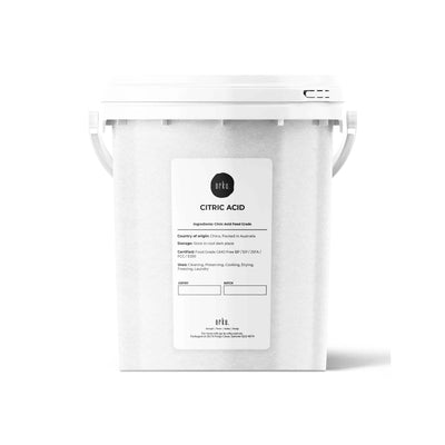Orku 1.3Kg Citric Acid Powder Tub - Food Grade Non GMO Anhydrous Preservative E330