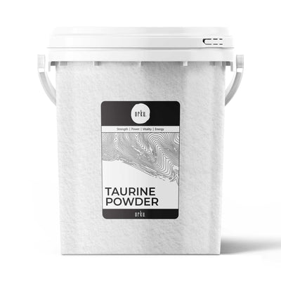 Orku 1.3kg Taurine Powder Tub - High Purity L-Taurine Amino Acid Ingredient
