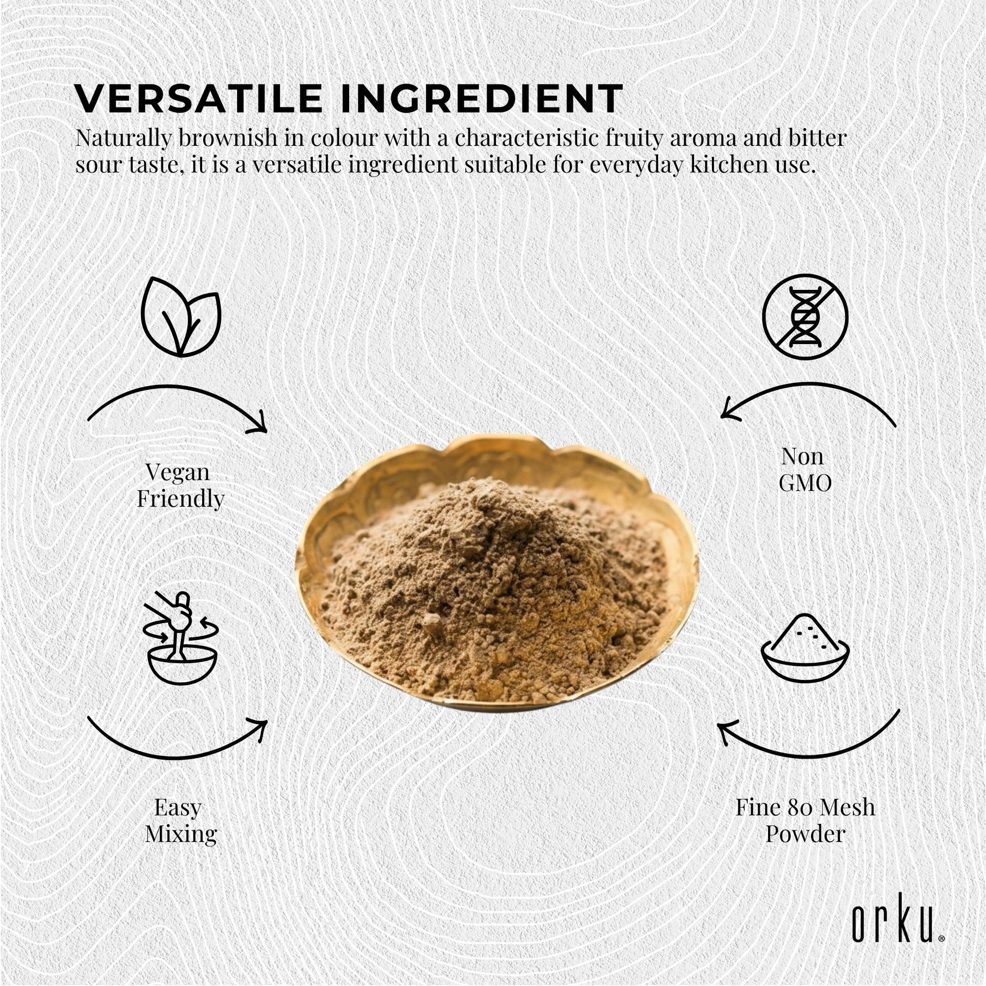Orku 20Kg Organic Amla Powder - Indian Gooseberry Amalaki Fruit Powder