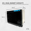 Orku 23L UV Disinfection Electric Towel Warmer Cabinet Salon Spa Black