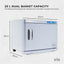 Orku 23L UV Disinfection Electric Towel Warmer Cabinet Salon Spa White