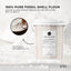 Orku 300g Fine Diatomaceous Earth Tub - Food Grade Fossil Shell Flour