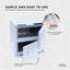 Orku 32L Electric Towel Warmer UV Cabinet Salon Spa White