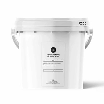 Orku 3Kg MSM Powder or Crystals Tub - 99.9% Pure USP Grade Methylsulfonylmethane