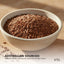 Orku 3.5Kg Organic Brown Linseed Flaxseed Whole Grain Non GMO - Tub