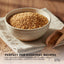 Orku 3.5Kg Organic Golden Linseed Flaxseed Whole Grain Non GMO - Tub