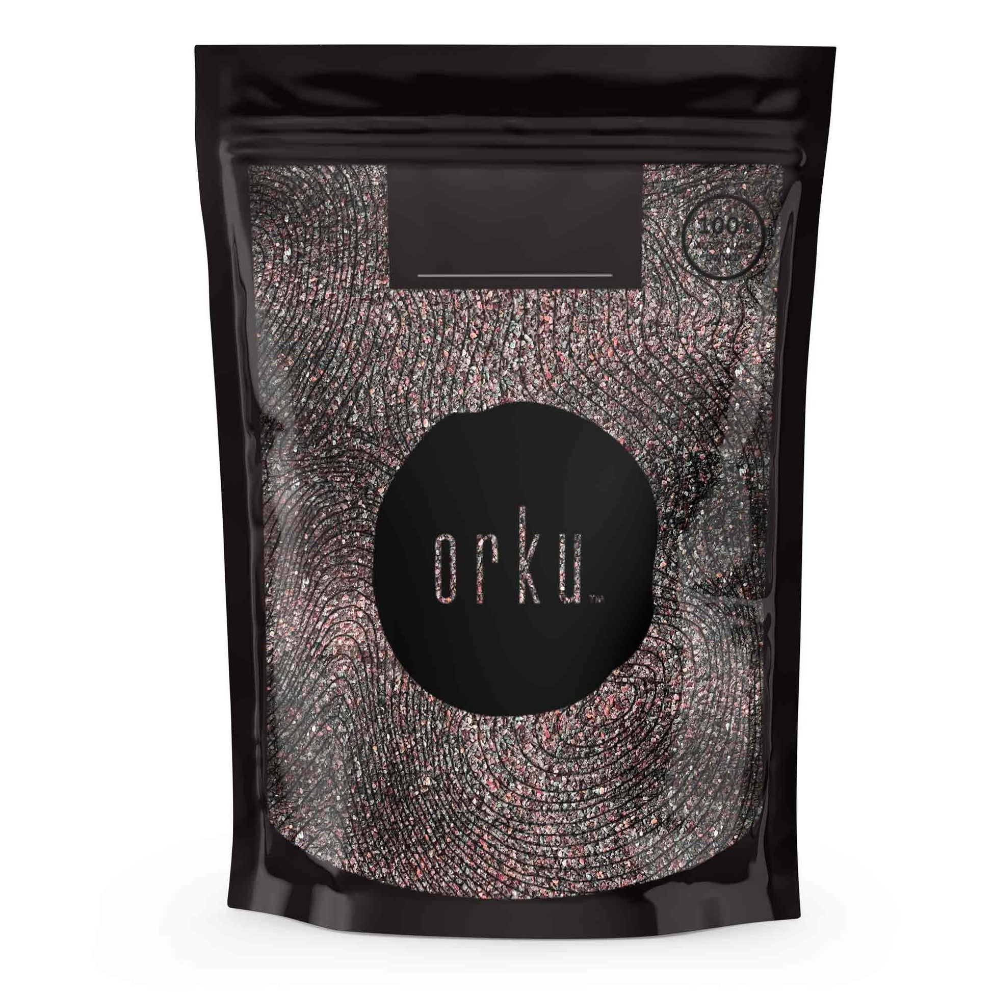 Orku 400g Black Salt Cooking Kala Namak Vegan Seasoning - Himalayan Sourced