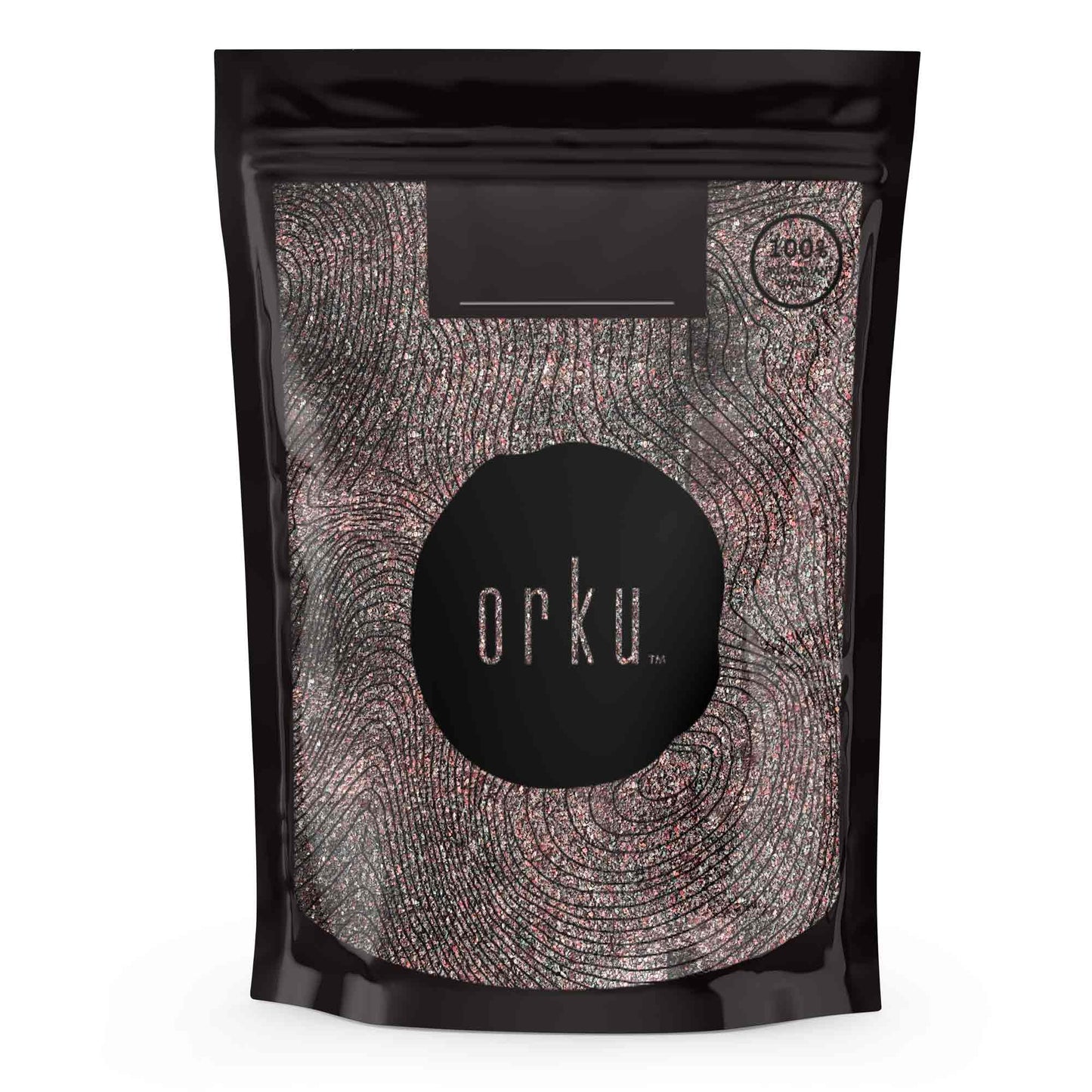 Orku 400g Fine Grain Black Salt Kala Namak Table Salt - Himalayan Sourced