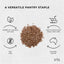 Orku 400g Organic Brown Linseed Flaxseed Whole Grain Non GMO