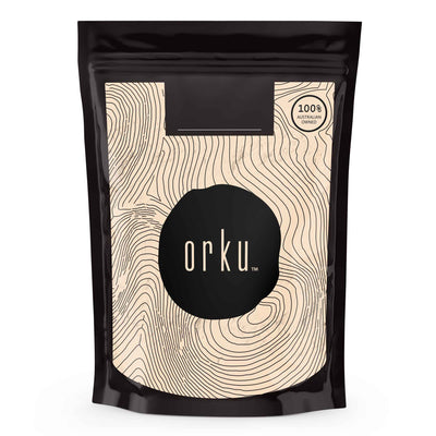 Orku 400g Pea Protein Isolate Powder - High Protein Plant Based Unsweetened