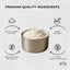 Orku 500g Whey Protein Isolate Powder WPI 90% Unflavoured Native Tub