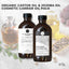 Orku 500ml Organic Castor Oil and 500ml Organic Jojoba Oil Pack