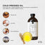 Orku 500ml Organic Hemp Seed Oil - Cold Pressed Food Grade Oils