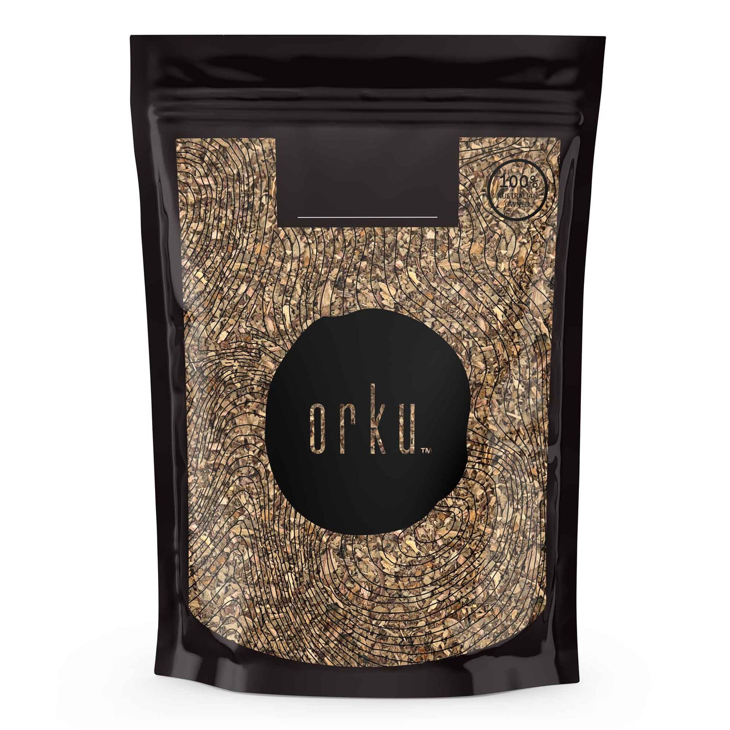 Orku 50g Organic Mullein Leaf - Dried Herbal Botanical Verbascum Thapsis
