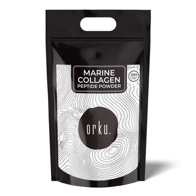 Orku 10Kg Marine Collagen Peptide Powder - Pure Type I Hydrolysed Protein