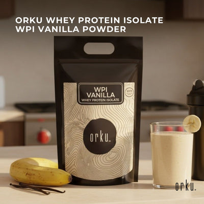 Orku 20Kg Whey Protein Isolate WPI Vanilla Powder
