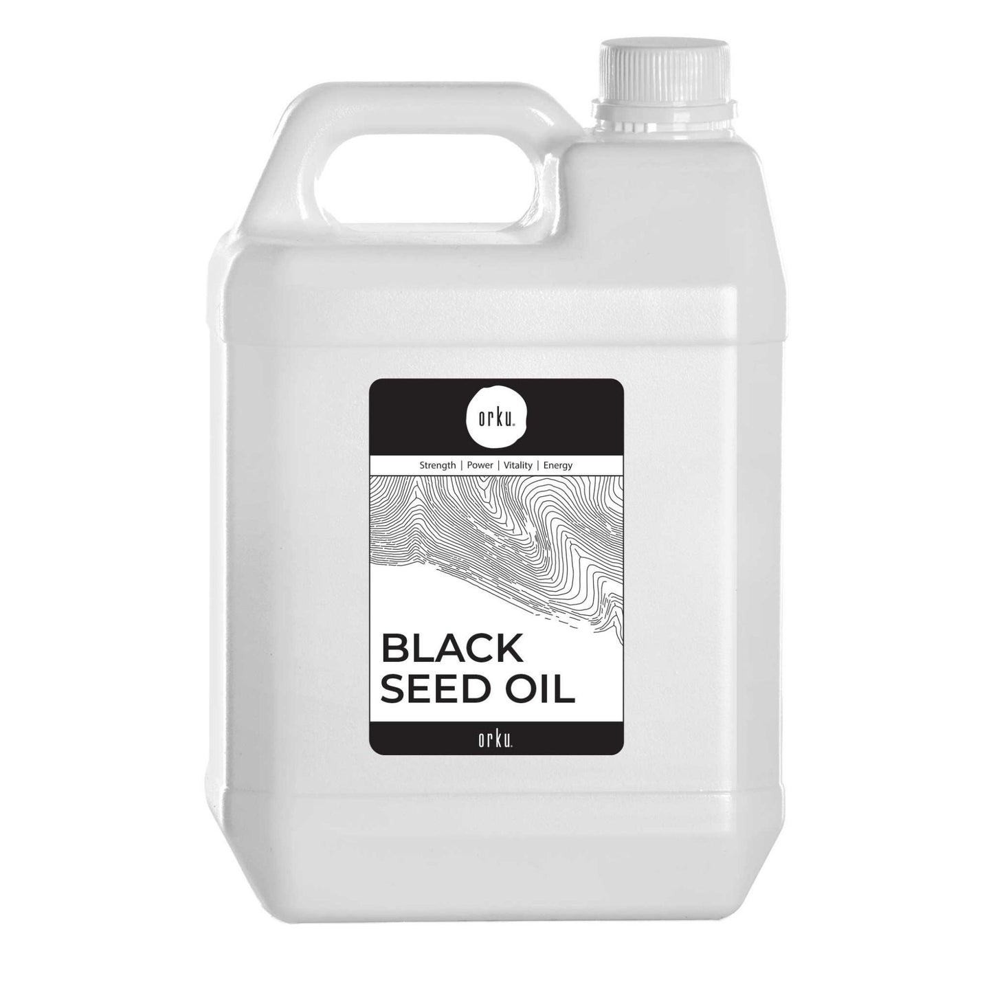 Orku 5L Black Seed Oil Pure Pure Cold Pressed 100% Ethiopian Nigella Sativa Cumin