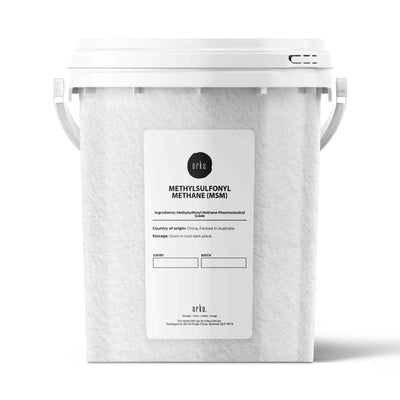 Orku 800g MSM Powder or Crystals Tub - 99.9% Pure USP Grade Methylsulfonylmethane