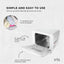 Orku 8L White Electric Towel Warmer UV Steriliser Cabinet Salon Heat Sanitiser