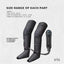 Orku Air Compression Leg Knee Foot Massager with Heat - Relaxation Recovery