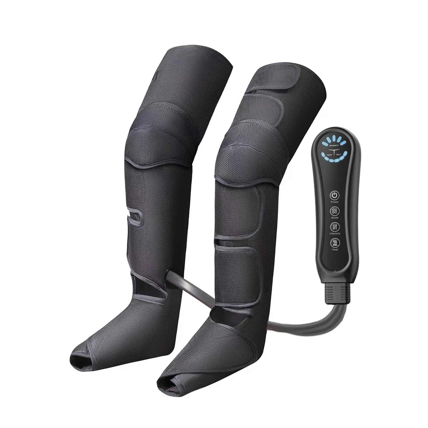 Orku Air Compression Leg Knee Foot Massager with Heat - Relaxation and Recovery
