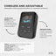Orku Cordless Full Leg Air Compression Massager Boots - Rechargeable Medium