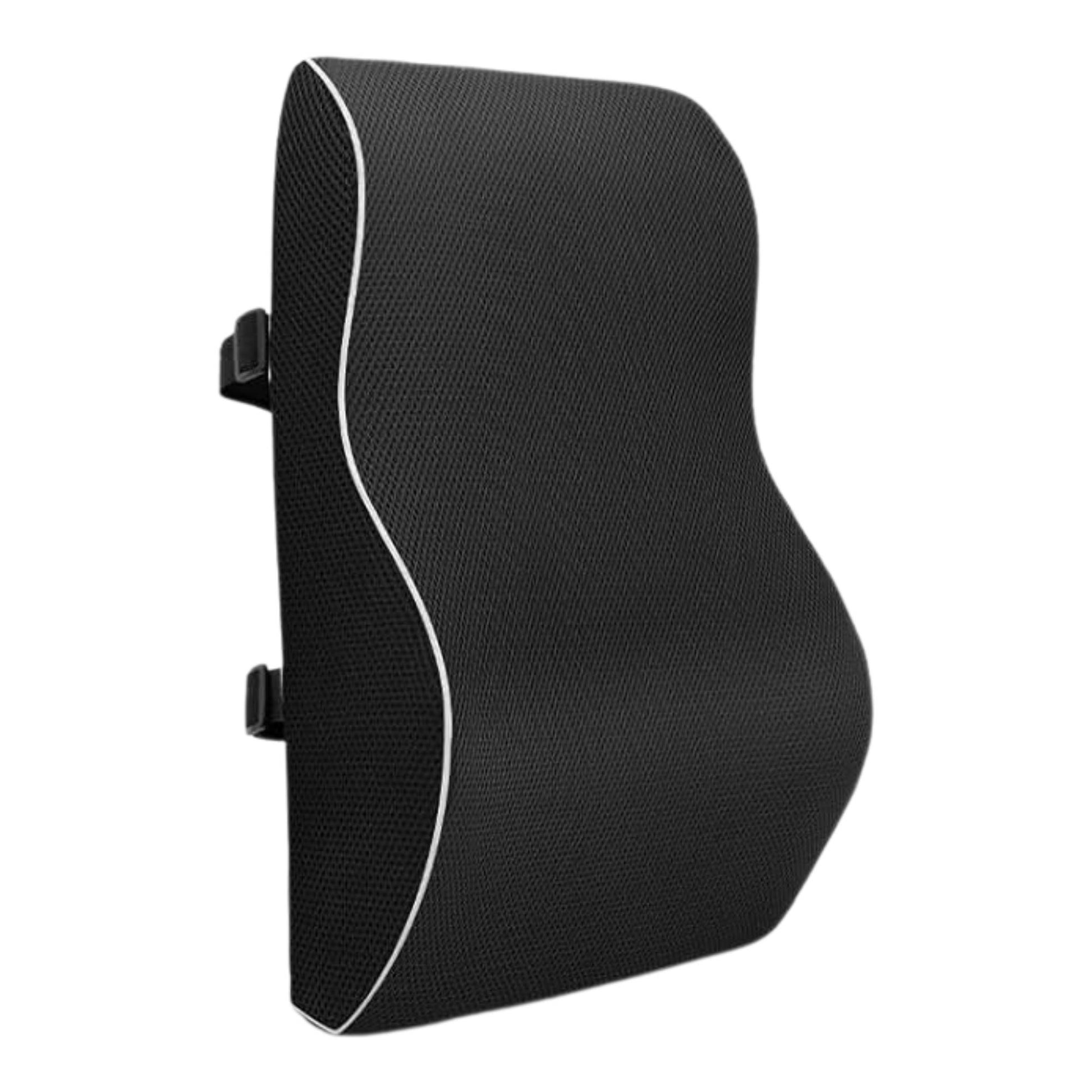 Orku Ergonomic Lumbar Cushion - Memory Foam Back Support Car Office Gaming Chair