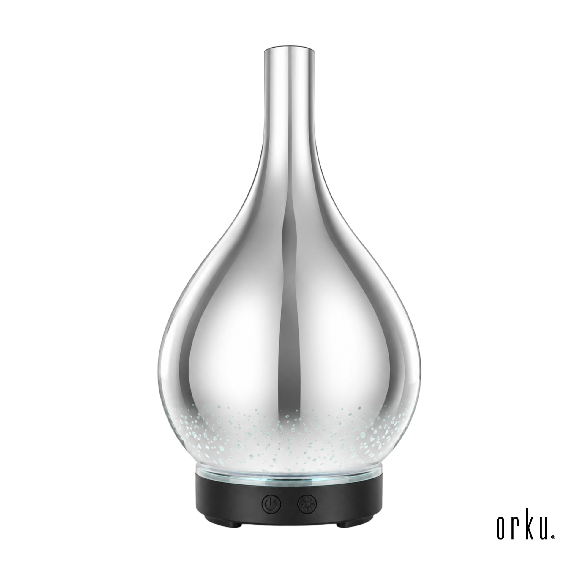 Orku Essential Oil Aroma Diffuser - Mirror 3D Fireworks Light USB Remote