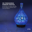 Orku Essential Oil Aroma Diffuser - Mirror 3D Fireworks Light USB Remote