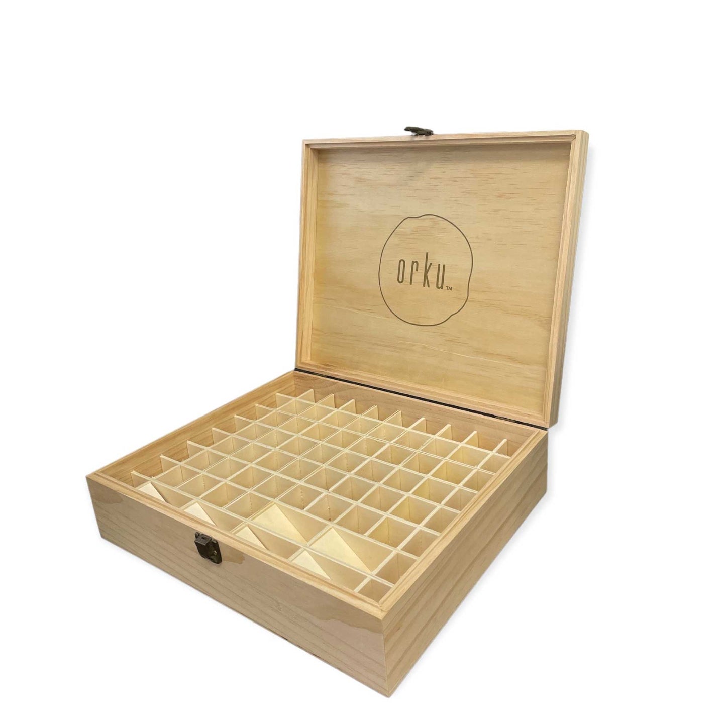 Orku Essential Oil Storage Box Range - 59 or 74 Aromatherapy Bottle Organisers