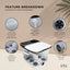 Orku Foot Spa Automatic Water Heating Massager - Electric Pedicure Bath