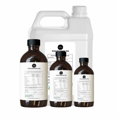 Orku Macadamia Nut Oil - Natural Cold Pressed Food Grade Pure Cooking Oils Bulk