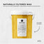 Orku Organic Beeswax Pellets Yellow Tubs - Cosmetic Grade Bees Wax Pastilles