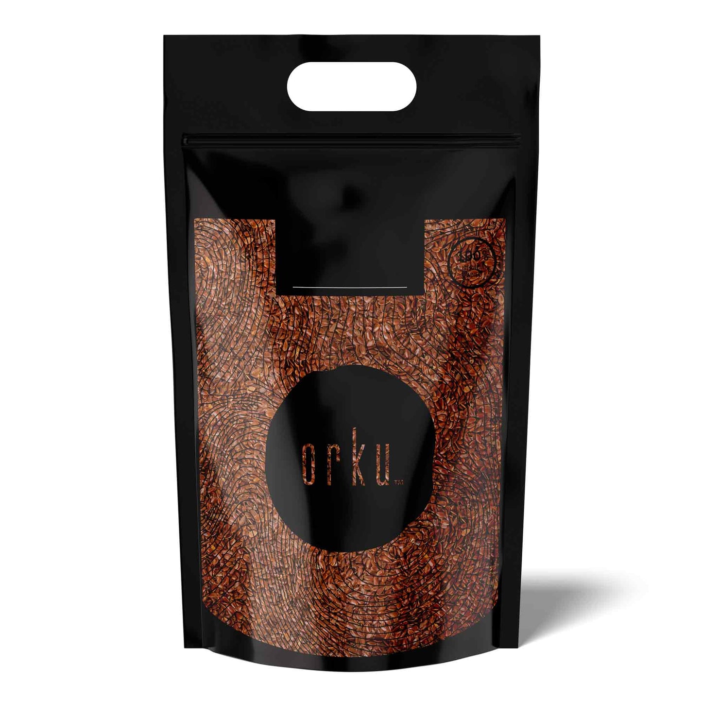 Orku Organic Brown Linseed Flaxseed Whole Grain Non GMO