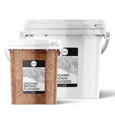 Orku Organic BrownLinseed Flaxseed Whole Grain Non GMO - Tubs