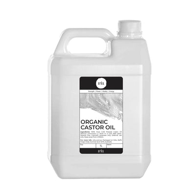 Orku 5L Organic Castor Oil - Hexane Free Cold Pressed