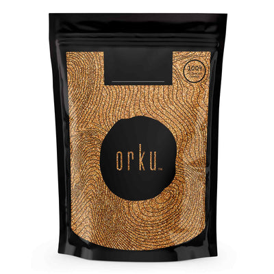Orku Organic Golden Linseed Flaxseed Whole Grain Non GMO