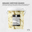 Orku Organic Unrefined Shea Butter Tub Raw African Karite Chunks