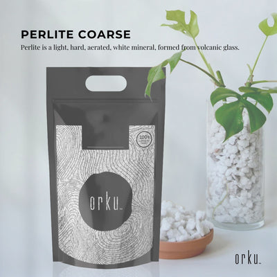 Orku Perlite Coarse Premium Soil Expanded Medium Plants Hydroponics Bulk