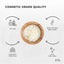 Orku Pure Beeswax Pellets White BP Grade Refined Bead - Candle Cosmetic DIY